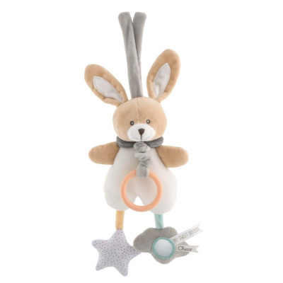 Игрушка-подвеска мягкая Зайчик Bunny Chicco 00009713000000
